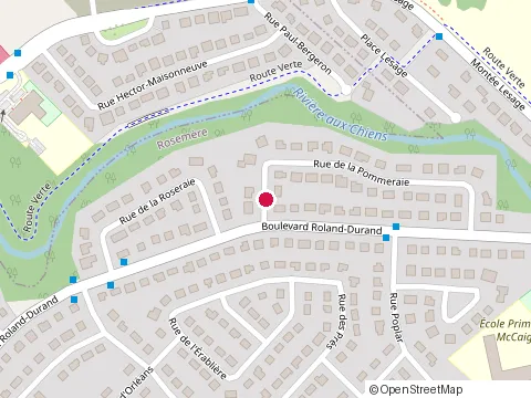 Location of Agregat Design at 478 Rue de la Pommeraie, Rosemère