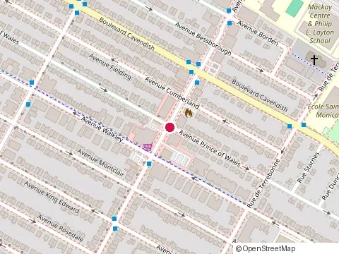 Location of Ai Dumpling Restaurant at 6590 avenue Somerled, Montréal