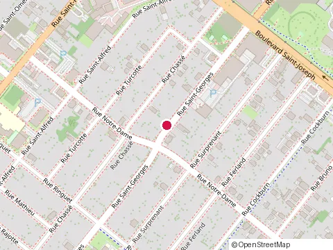 Location of Aide Juridique Bureau d' at 420 Rue Saint-Georges, Drummondville