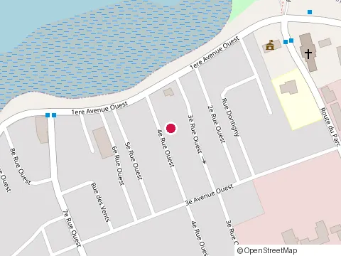 Location of Aide Juridique de Ste-Anne-des-Monts at 116-6 1E Av O, Sainte-Anne-des-Monts