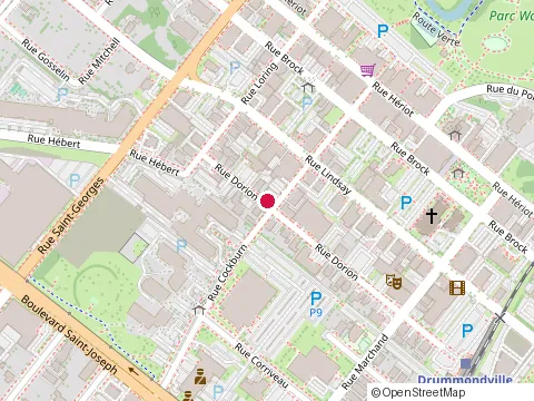 Location of Aïkibudo Dojo Drummond at 140 Rue Dorion, Drummondville