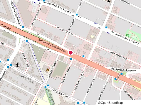 Location of Air Péloquin Inc. at 1245 Taschereau Blvd, Longueuil