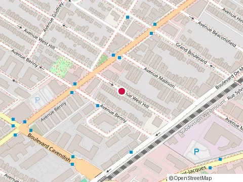 Location of Airkatex Group Inc. at 2392 W Hill Ave, Montréal