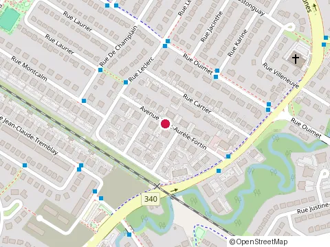 Location of Airpro 2105 Onesime Gagnon at 85 avenue Marc-Aurèle-Fortin, Vaudreuil-Dorion