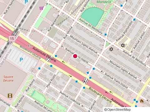 Location of Aiz Realties Ltee at 6525 Bd Décarie, Montréal
