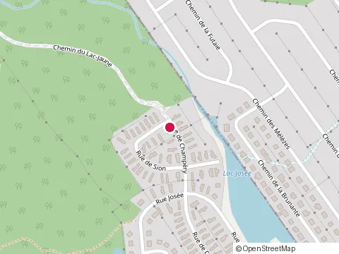 Location of Ajd Construction Inc. at 276 Rue de Champéry, Québec