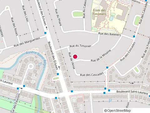 Location of Ajk Renovations Inc at 3825 Rue de la Misaine, Sainte-Catherine