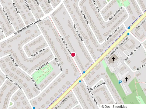 Location of Ajrt Construction at 4985 de Nanterre, Pierrefonds
