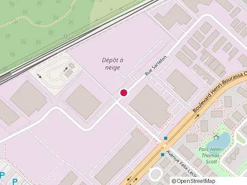 Location of Akon International at 3075 Sartelon Rue, Saint-Laurent