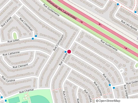 Location of Aks Mini Excavation at 681 Gilles, Laval