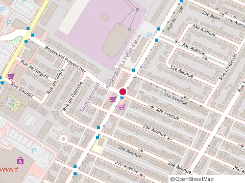 Location of Akwaba at 4541 Rue Belanger, Montréal