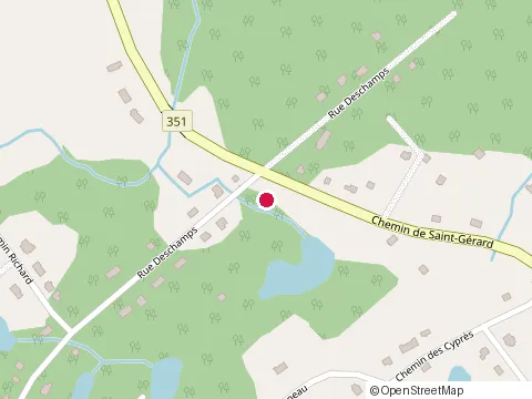 Location of Alain Beland at 710 chemin de Saint-Gerard, Shawinigan