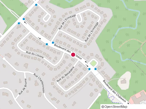 Location of Alain Bourdeau at 115 boulevard des Châteaux, Blainville