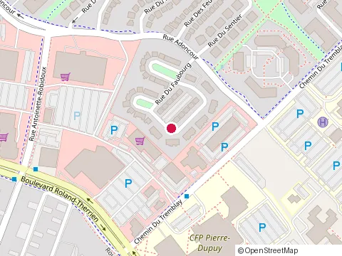 Location of Alain Dery Cpa at 1203 des Feuillus Rue, Longueuil