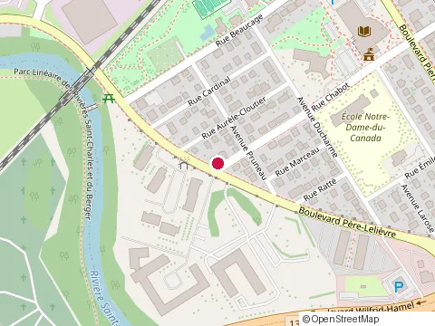 Location of Alain Drolet Rénovations at 452 Rue Chabot, Québec