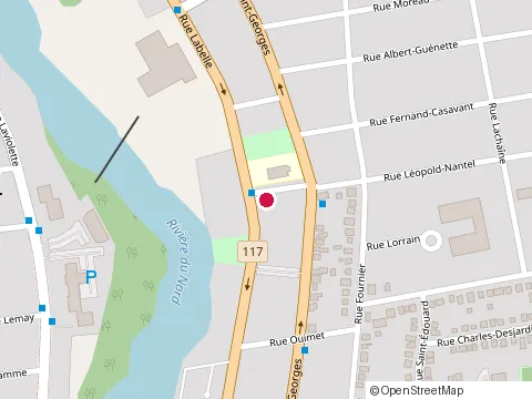 Location of Alain Leonard at 622 Rue St-Georges, Saint-Jérôme