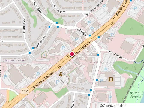 Location of Alain Lizotte Construction Inc at 9321 boulevard Bourque, Sherbrooke