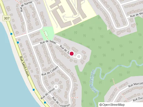 Location of Alain Nantel Cpa at 48 Rue de Tellier, Gatineau