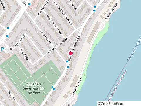 Location of Albconstruction at 3621 Boulevard Lévesque O, Laval