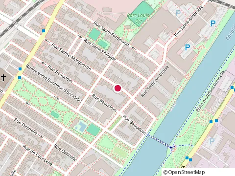 Location of Albert Hamel Construction Enrg at 152 Rue Sainte-Marguerite, Montréal