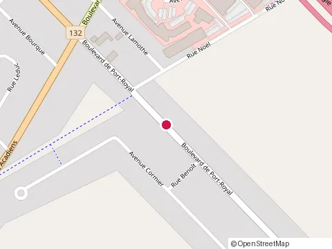 Location of Albert Therrien Inc at 5515 boulevard de Port-Royal, Bécancour