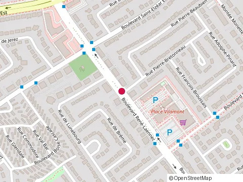 Location of Alcatz Constructions at 1950 Bd René-Laennec, Laval
