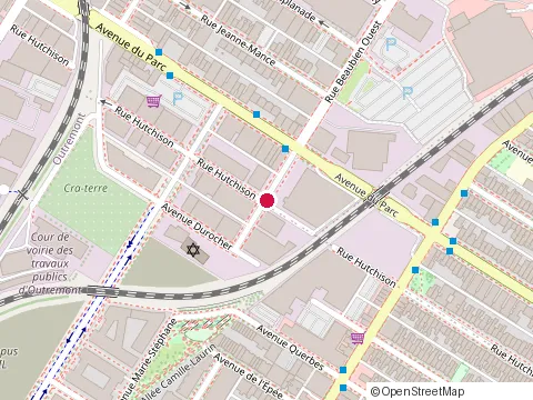 Location of Alcora at 420 Rue Beaubien O #107, Montréal