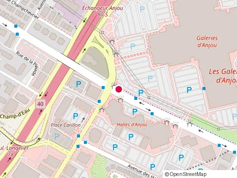 Location of Aléken Anjou at 7999 Bd des Galeries d'Anjou Porte 4, Anjou