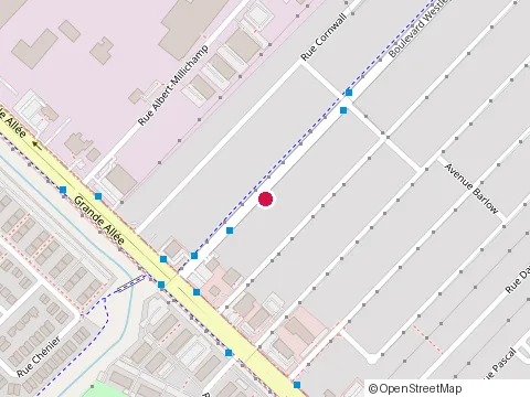 Location of Alex Garage at 5465 boulevard Westley, Saint-Hubert