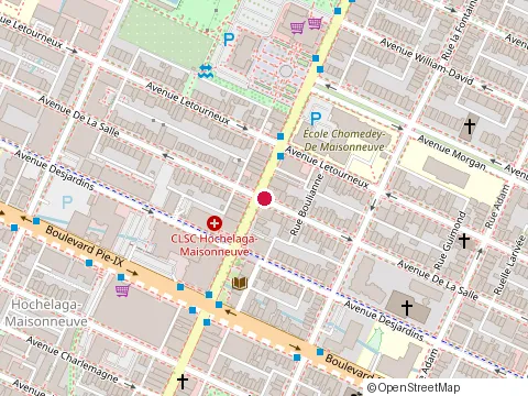 Location of Alexandra Thifault Sexologue À Montréal at 1897 Avenue de la Salle, Montréal