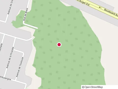 Location of Alexcavation at 492 boulevard Auger E, Alma