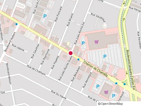 Location of Alfa at 2497 chemin de Chambly, Longueuil