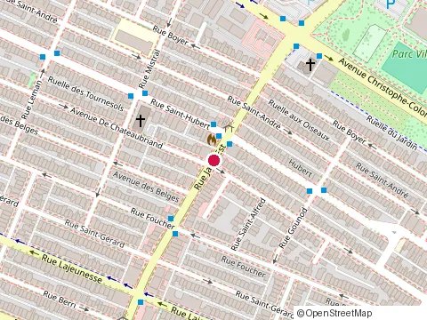 Location of Alfa Business Services at 202-765 Jarry Rue O, Montréal