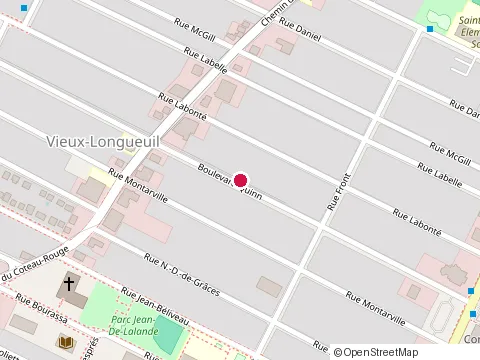 Location of Alignement Roy at 1625 Boulevard Quinn, Longueuil