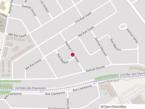 Location of Aline Methot at 6565 avenue Courvoisier, Québec