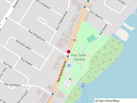 Location of Allô Shawarma at 285 Rue Notre-Dame, Repentigny