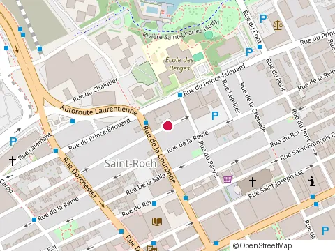 Location of Allstate Insurance Co-Canada at 472 Rue des Commissaires E, Québec