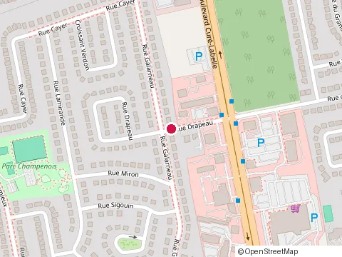 Location of Allstate Insurance Company Of Canada at 212-355 Rue Drapeau, Laval