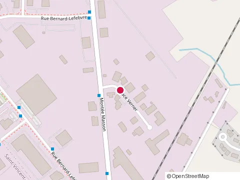 Location of Almex Constructions Inc. at 1050 place Verner, Laval