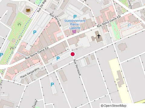 Location of Alpha Assurances at 36 Rue Perreault, Victoriaville