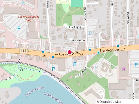 Location of Alpha Assurances at 103-2171 Rue King O, Sherbrooke