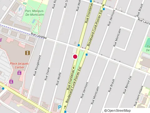 Location of Alpha Restaurant at 239 Rue Frontenac, Longueuil
