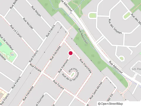Location of Alphonse Villeneuve Assurances at 1179 Rue Fremont, Longueuil