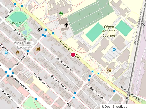 Location of Alta Industriel Ltee at 700 Sainte-Croix Ave, Saint-Laurent