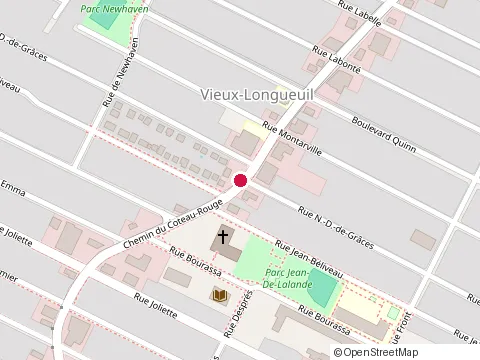 Location of Alternative Centregens at 582 Chem. du Coteau-Rouge, Longueuil