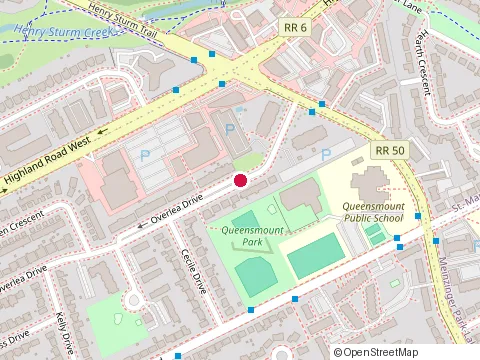 Location of Reliable Insurance Brokers at 10 Overlea Dr, Kitchener