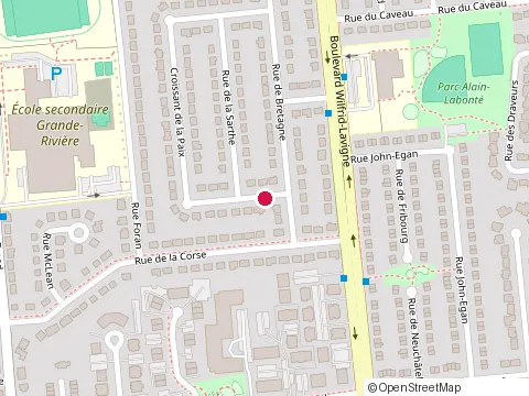 Location of Altyazur at 49 Crois de la Paix, Gatineau