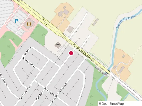 Location of Aludratech Inc. at 154 Rue Paris #4, Victoriaville