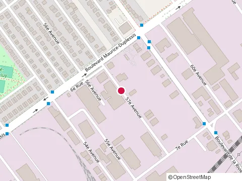 Location of Alumifer Universel Ltée at 11785 55E Avenue, Montréal