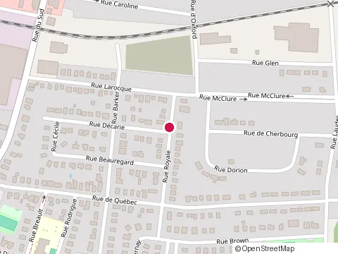 Location of Alumini-Hommes Innovationsenc at 108 Rue Royale, Cowansville
